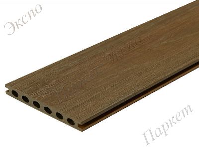 Террасная доска  CM Scandinavia, CM Decking Reverse  РэДвуд / Тик  , материал - древесно-полимерный композит - 1