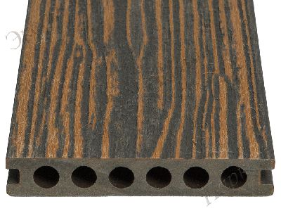 Террасная доска  CM Scandinavia, CM Decking ZEBRANO Graphite, материал - древесно-полимерный композит - 2