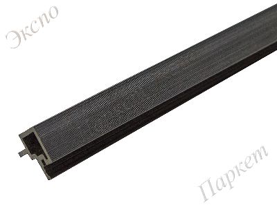 Террасная доска  CM Scandinavia, Угловой профиль  для CM Wall BLACK WOOD (Черное дерево), материал - композит - 3