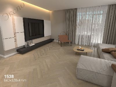 Виниловые полы Floorwood Дуб, 43 класс нагрузки, срок службы - 20 лет - 2