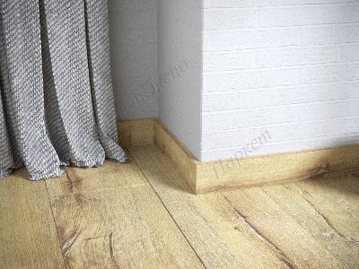 Плинтус виниловый Fine Floor Дуб FF-1981 / FF 2081 Дуб Гавана