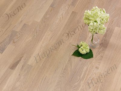 Паркетная Доска Дуб Living White Matt - 2