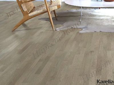 Паркетная Доска Дуб ДУБ SOFT GREY MATT 3S - 2