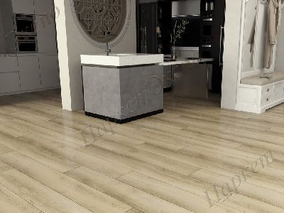 Виниловые полы Floorwood Дуб, 43 класс нагрузки, срок службы - 20 лет - 2