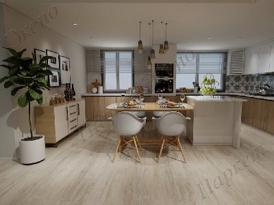 Виниловые полы Floorwood Дуб, 43 класс нагрузки, срок службы - 20 лет - 2