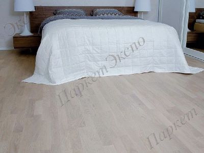 Паркетная Доска Дуб ДУБ SOFT WHITE MATT 3S - 1