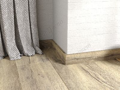 Плинтус виниловый Fine Floor Дуб FF-1980 / FF-2080 Дуб Девон