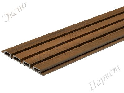Террасная доска  CM Scandinavia, Стеновая панель CM Wall WALNUT (Орех), материал - композит - 1