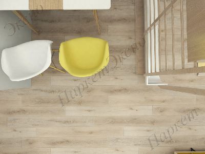 Виниловые полы Floorwood Дуб, 43 класс нагрузки, срок службы - 20 лет - 2